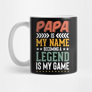 Papa is my name Funny Father's Day Dad Joke Mug